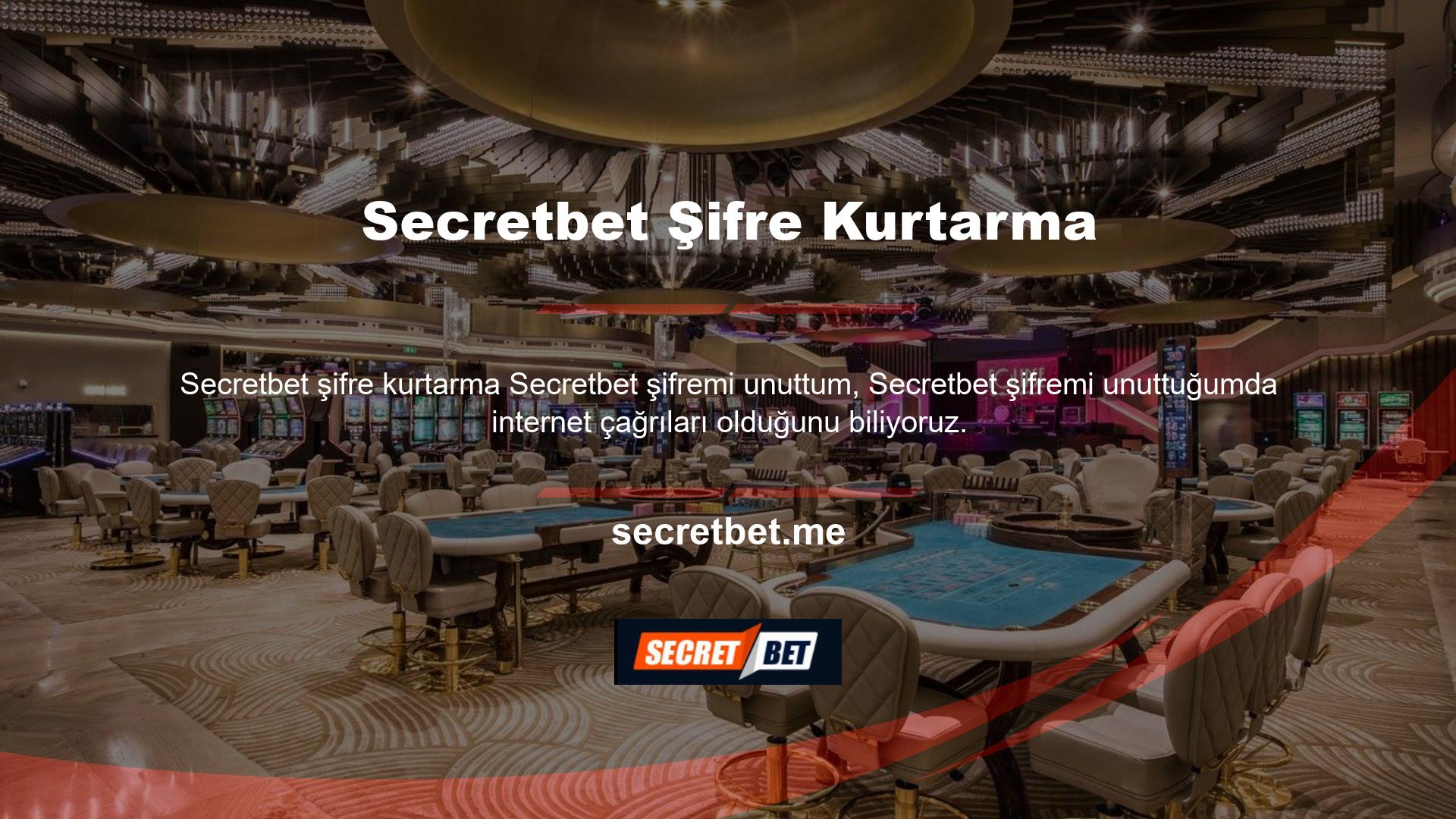 Secretbet kullanıcıları ayrıntılı olarak kontrol edecek